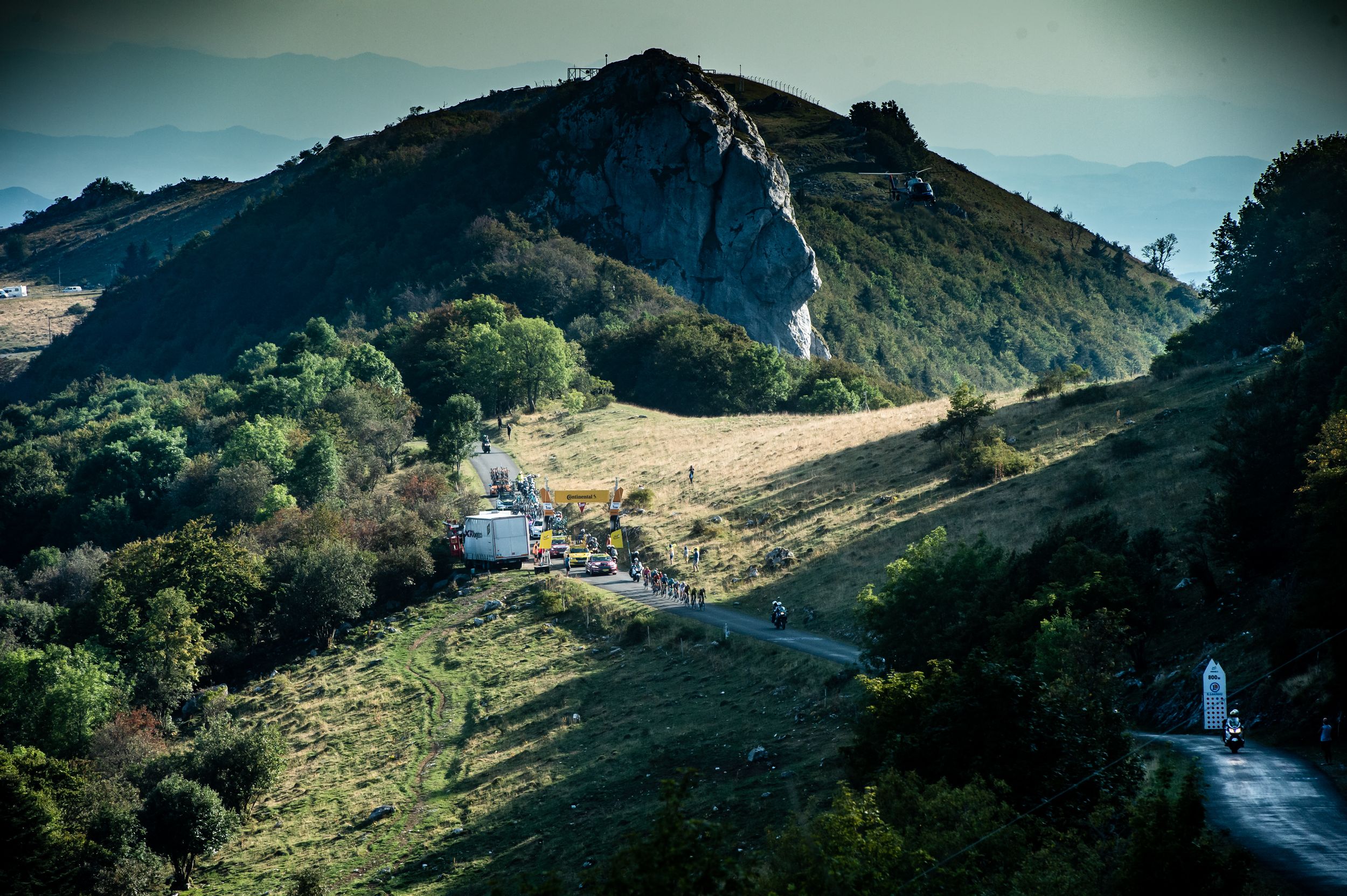 Landschap Tour de France Le Grand Colombier