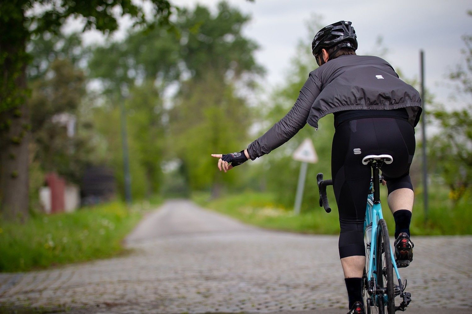 Fietshandschoenen tegen tintelende handen