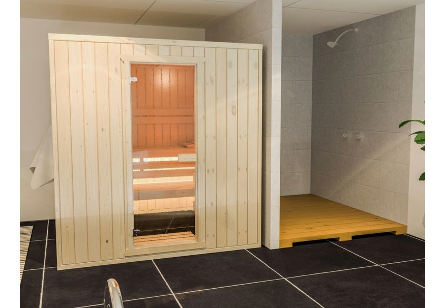 Azalp Massivsauna Rio Standard 218x174 Cm 39 Mm Kaufen Bei Azalp De