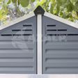 Foto van Palram 702625 Skylight 8x8 Antraciet